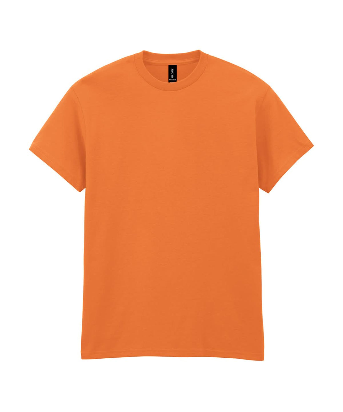 Gildan Heavy Cotton adult t shirt Tangerine GD005 - Tangerine - Customisable T-Shirt