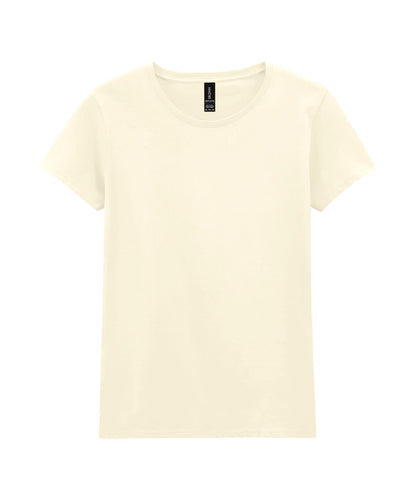 Gildan Heavy Cotton Womens T Shirt GD006 - Off White - Customisable T-Shirt