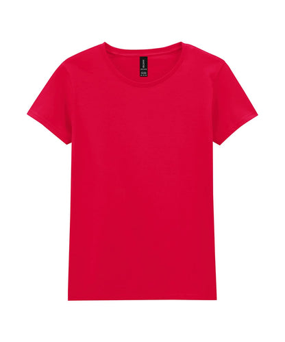 Gildan Heavy Cotton Womens T Shirt GD006 - Red - Customisable T-Shirt