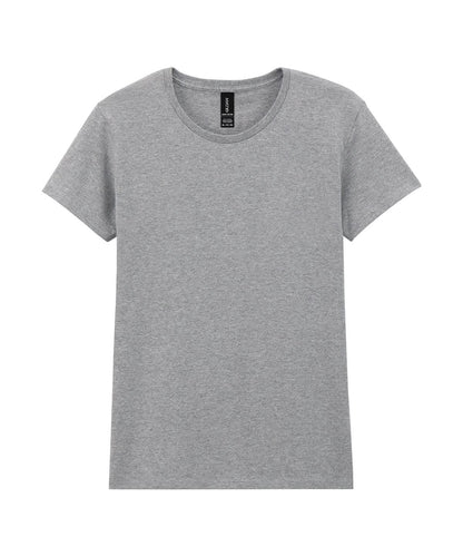 Gildan Heavy Cotton Womens T Shirt GD006 - Sport Grey - Customisable T-Shirt