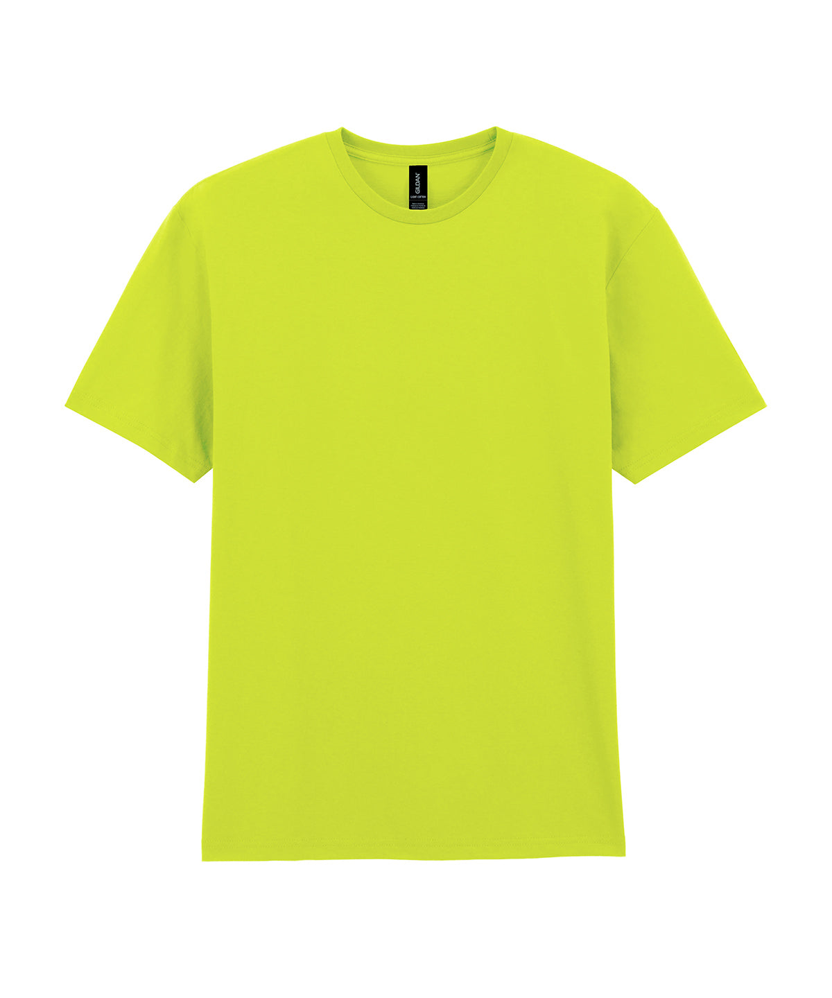 Light Cotton Adult T Shirt - 3000 - Safety Green - Customisable T-Shirt