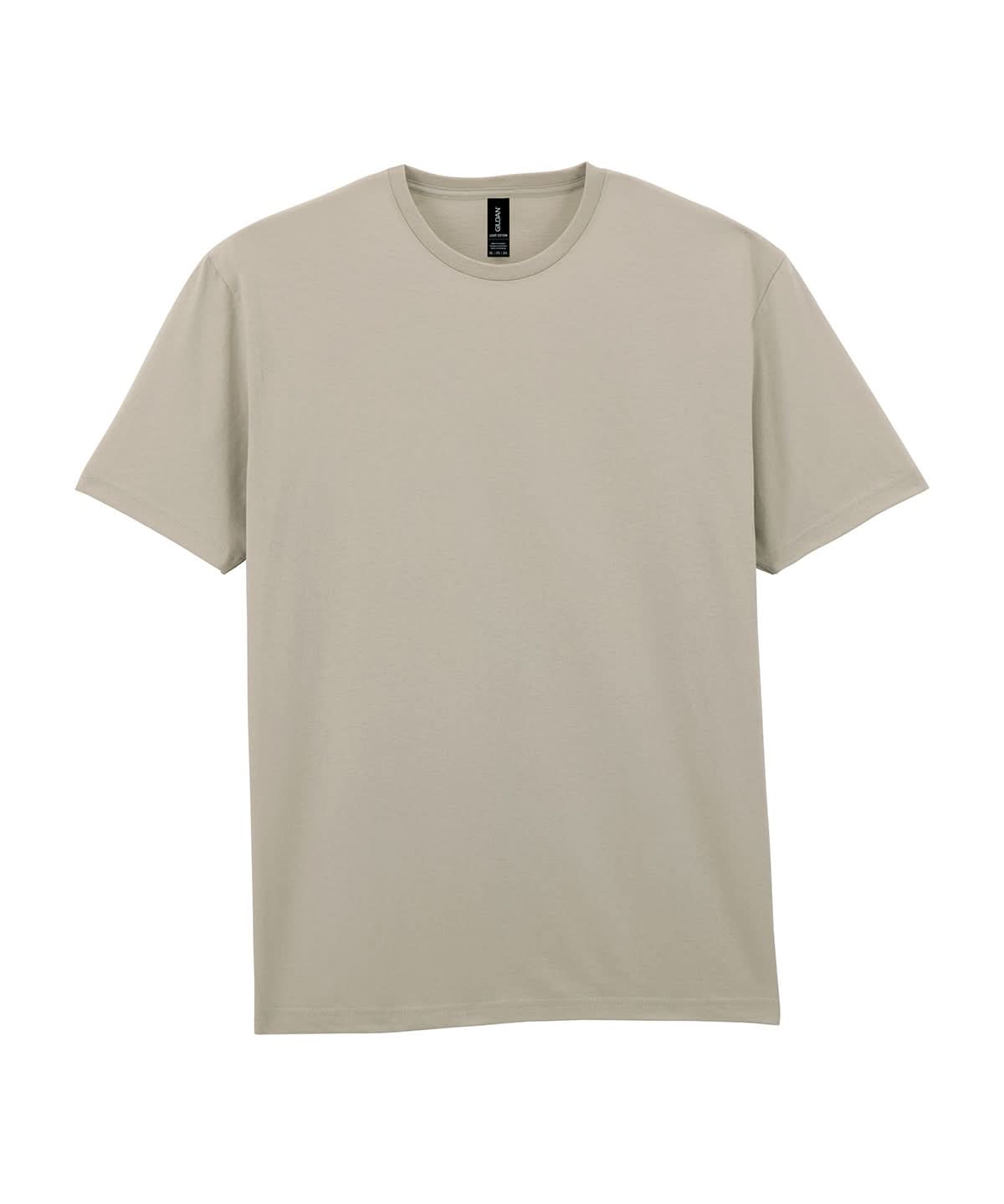 Gildan Light Cotton Adult T Shirt GD007 - Sand - Customisable T-Shirt