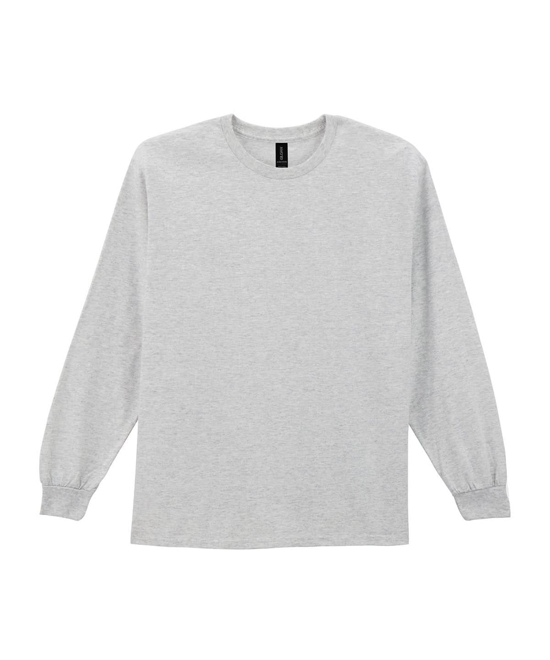Gildan Ultra Cotton Adult Long Sleeve T Shirt Ash 2400 - Ash - Customisable T-Shirt