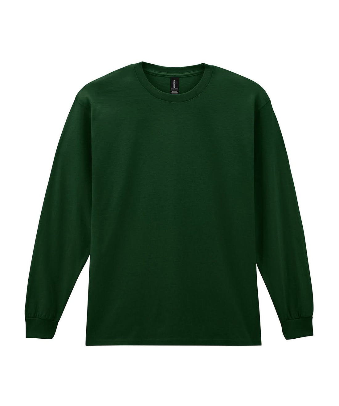 Gildan Ultra Cotton Adult Long Sleeve T Shirt Forest 2400 - Forest - Customisable T-Shirt