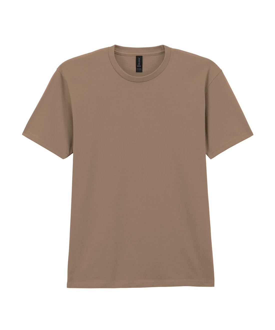 Gildan Softstyle Midweight Adult T Shirt Brown Savana GD024 - Brown Savana - Customisable T-Shirt
