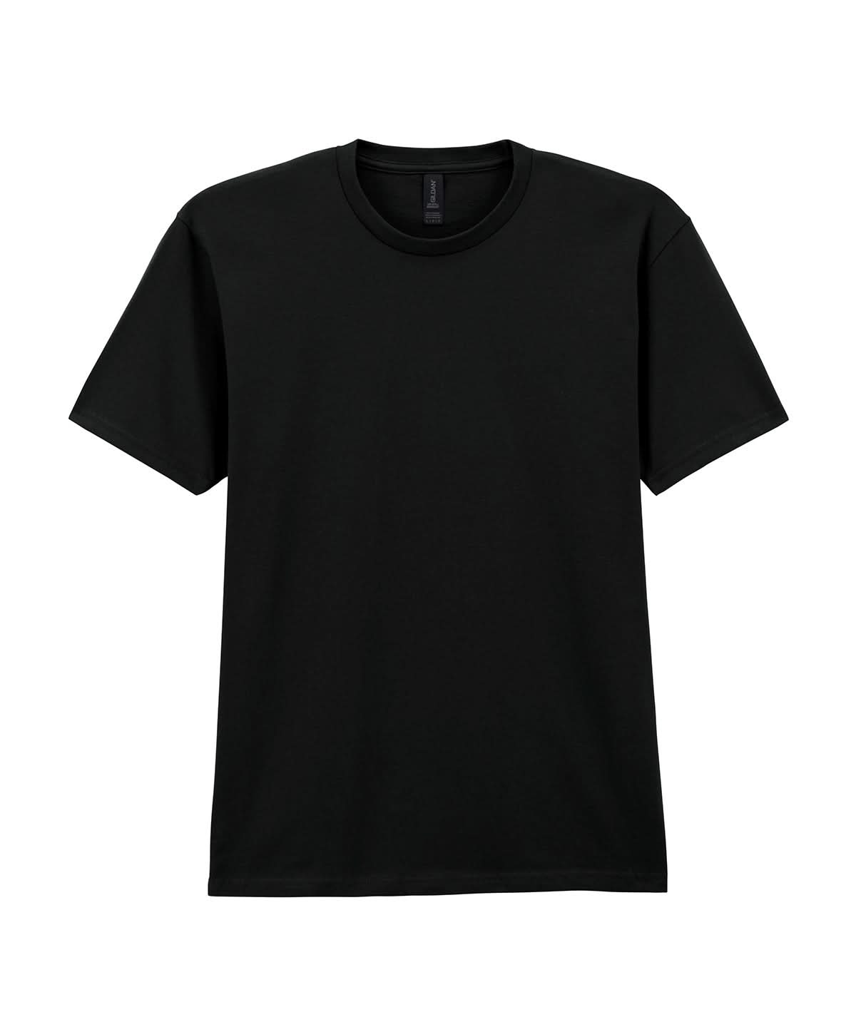 Gildan Softstyle Midweight Adult T Shirt Pitch Black GD024 - Pitch Black - Customisable T-Shirt