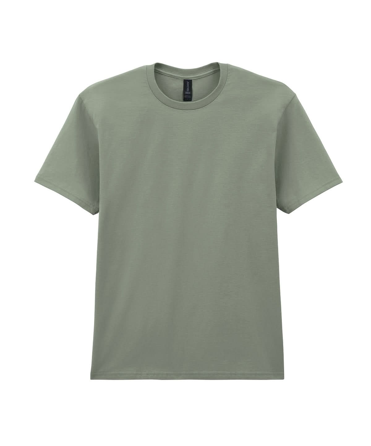 Gildan Softstyle Midweight Adult T Shirt Sage GD024 - Sage - Customisable T-Shirt