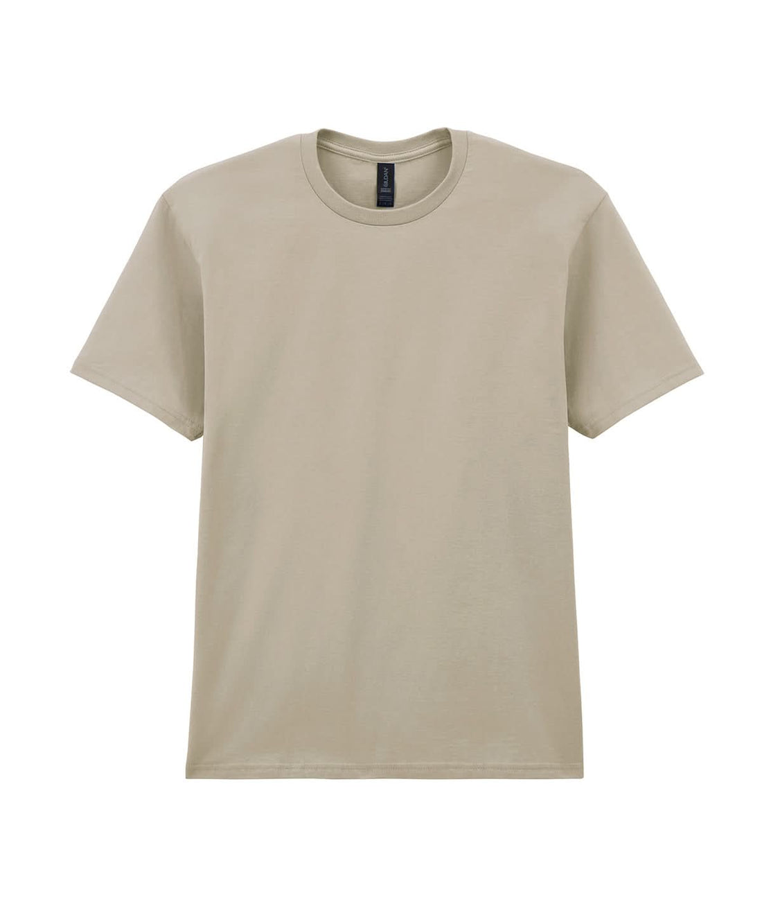 Gildan Softstyle Midweight Adult T Shirt Sand GD024 - Sand - Customisable T-Shirt