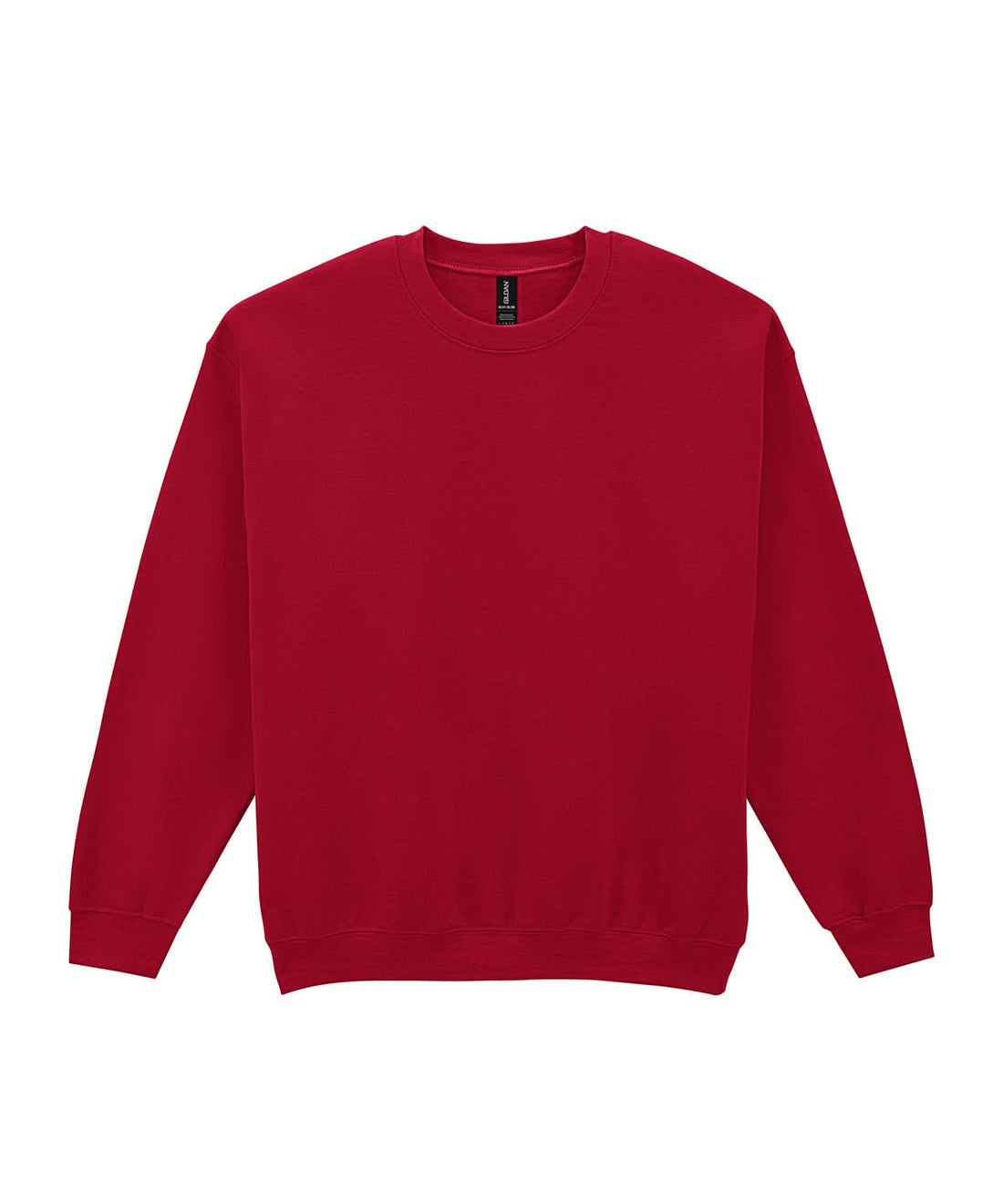 Gildan Heavy Blend Adult Crew Neck Sweatshirt Cherry Red GD056 - Cherry Red - Customisable Sweatshirts