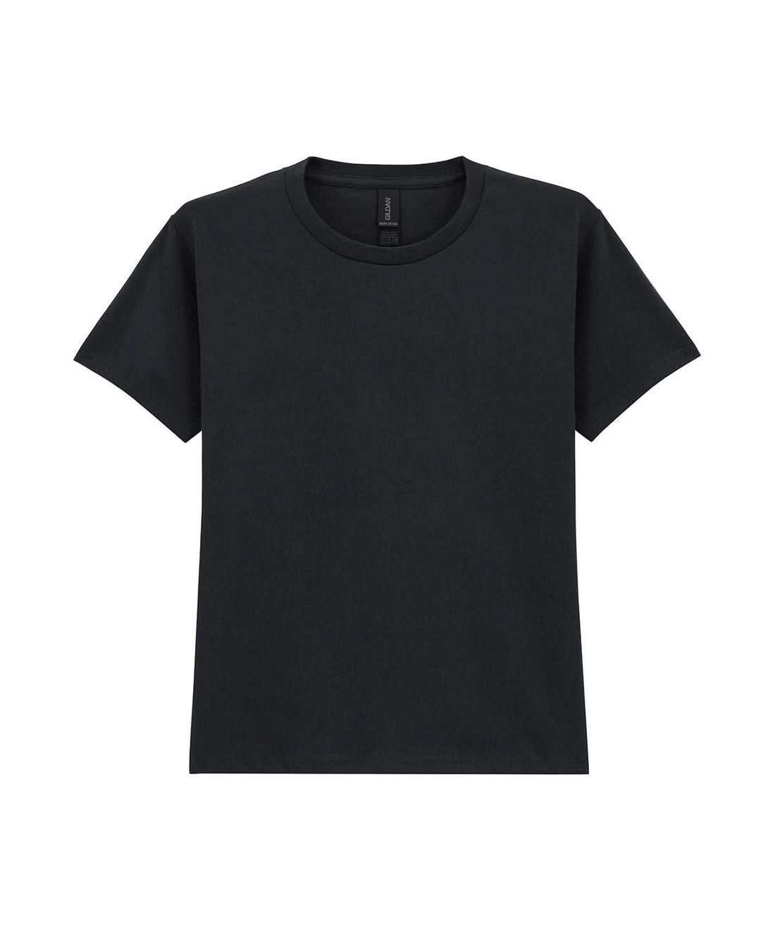 Gildan Heavy Cotton Youth T Shirt Black GD05B - Black - Customisable T-Shirt