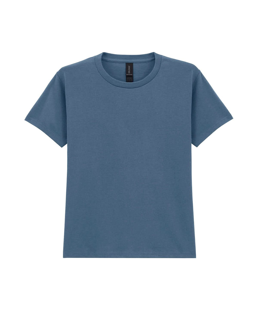 Gildan Heavy Cotton Youth T Shirt Indigo Blue GD05 - Indigo Blue - Customisable T-Shirt