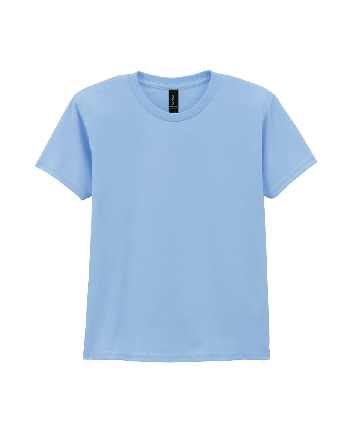 Gildan Heavy Cotton Youth T Shirt Light Blue GD05B - Light Blue - Customisable T-Shirt