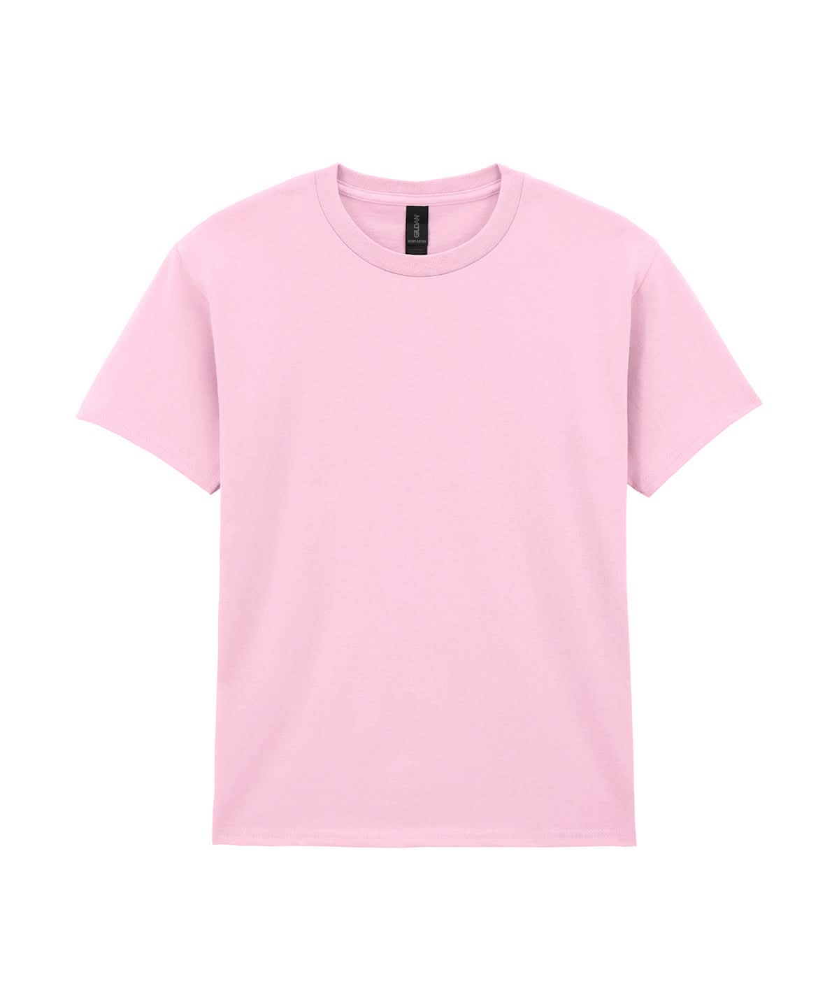 Gildan Heavy Cotton Youth T Shirt Light Pink GD05B - Light Pink - Customisable T-Shirt