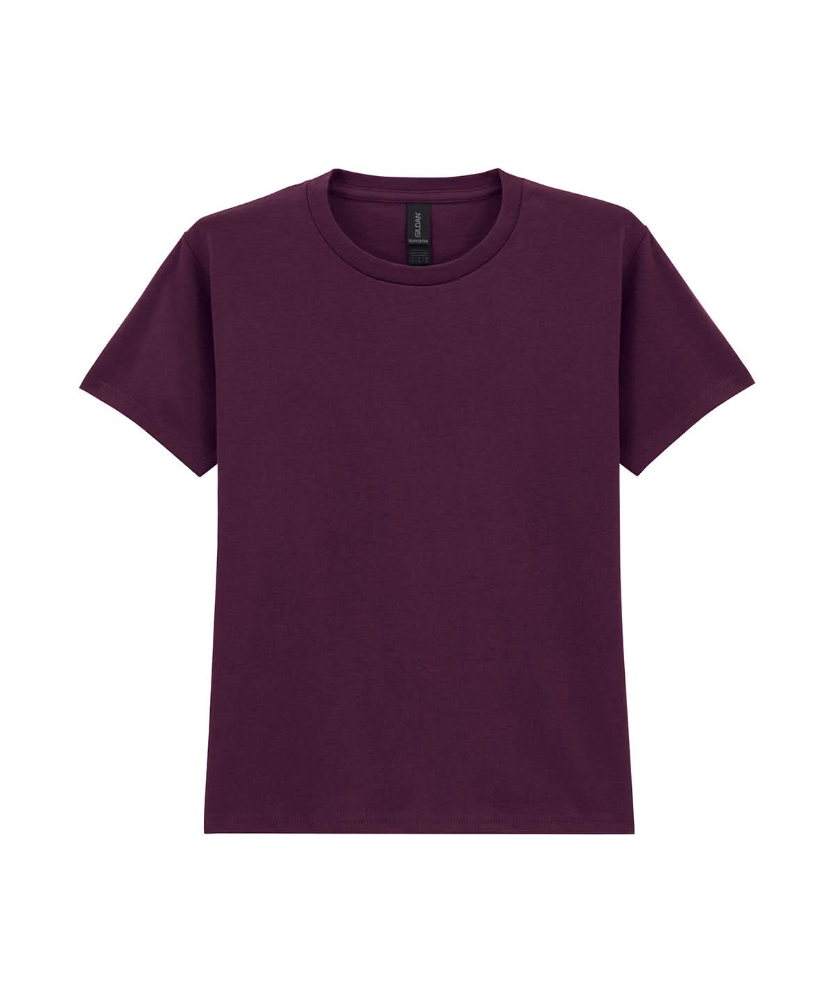 Gildan Heavy Cotton Youth T Shirt Maroon GD05B - Maroon - Customisable T-Shirt