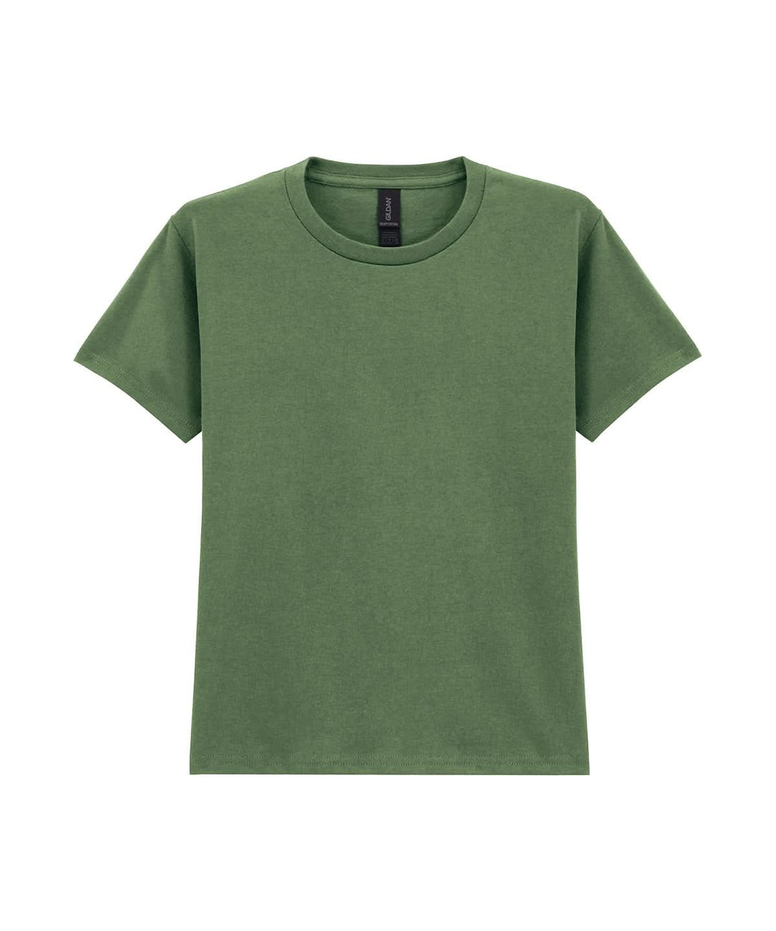 Gildan Heavy Cotton Youth T Shirt Military Green GD05B - Military Green - Customisable T-Shirt