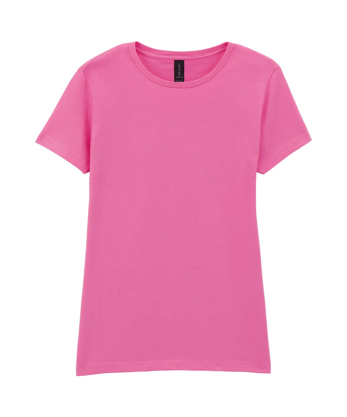 Gildan Softstyle Womens Ringspun T Shirt Azalea GD072 - Azalea - Customisable T-Shirt