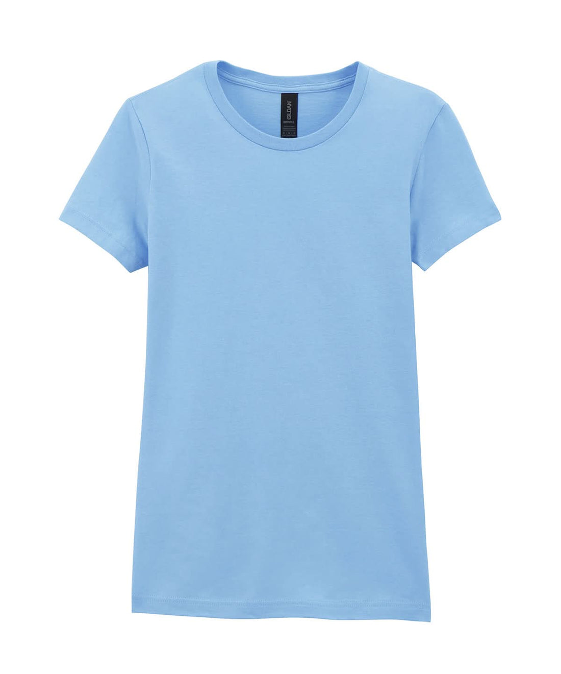 Gildan Softstyle Womens Ringspun T Shirt Light Blue GD072 - Light Blue - Customisable T-Shirt
