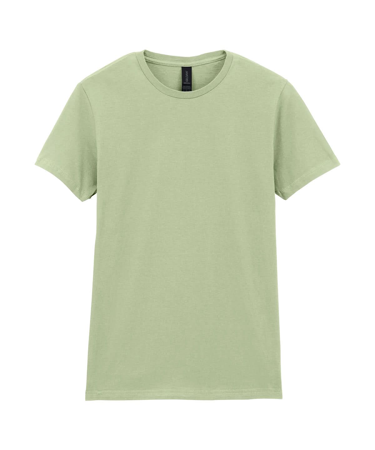 Gildan Softstyle Womens Ringspun T Shirt Pistachio GD072 - Pistachio - Customisable T-Shirt