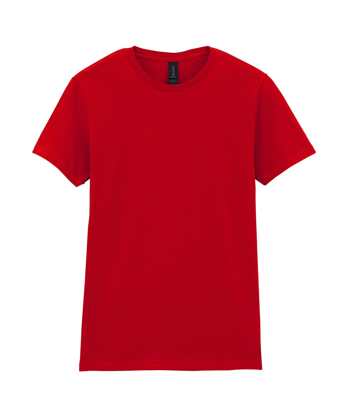 Gildan Softstyle Womens Ringspun T Shirt Red GD072 - Red - Customisable T-Shirt