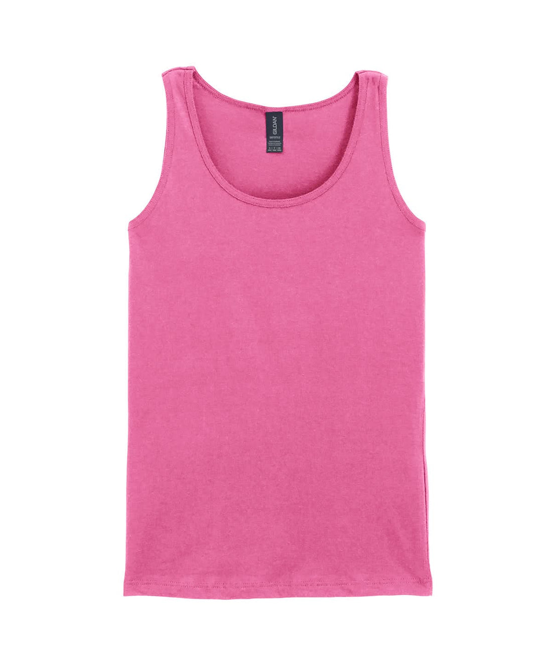 Gildan Softstyle Womens Tank Top GD077 - Azalea - Customisable T-Shirt