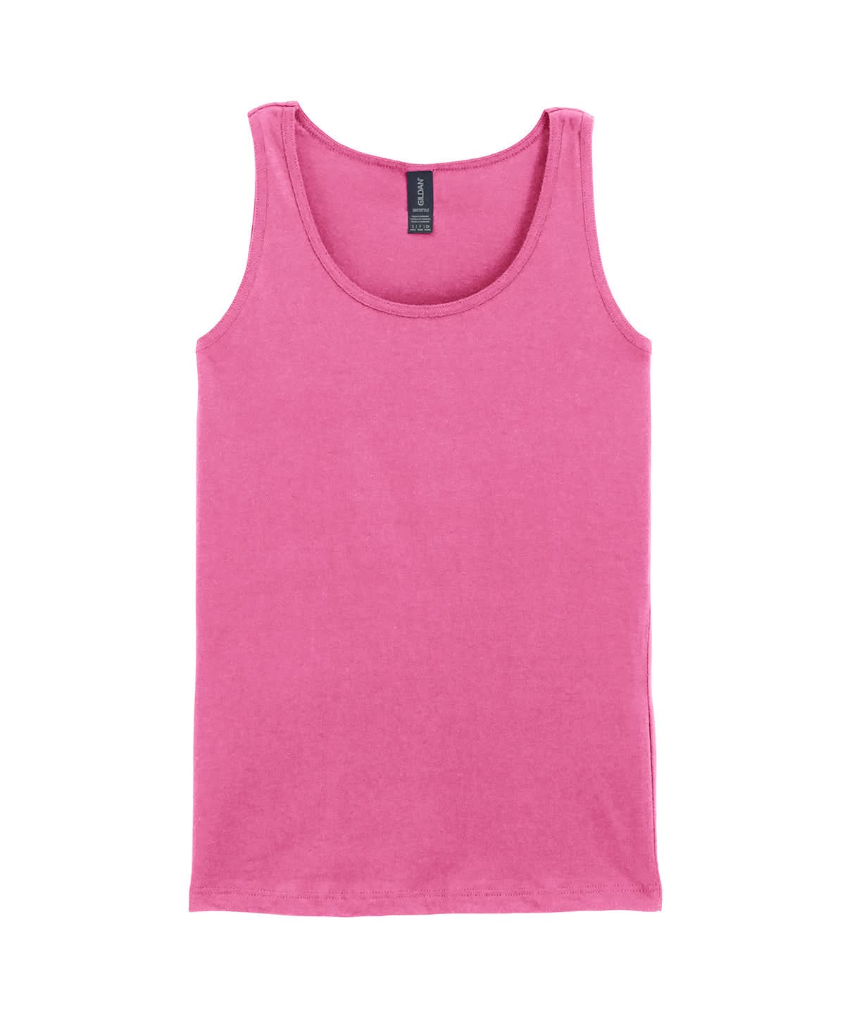 Gildan Softstyle Womens Tank Top GD077 - Azalea - Customisable T-Shirt