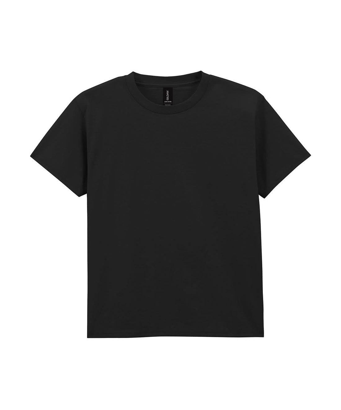 Gildan Light Cotton Youth T Shirt GD07B - Black - Customisable T-Shirt