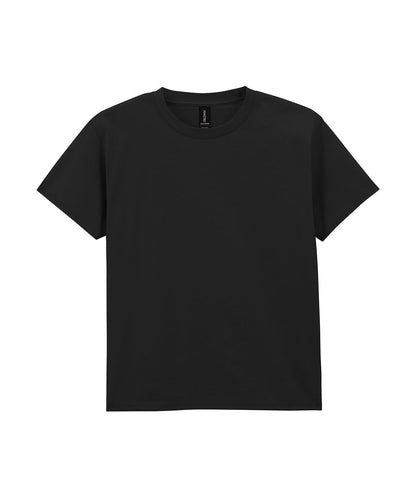 Gildan Light Cotton Youth T Shirt GD07B - Black - Customisable T-Shirt