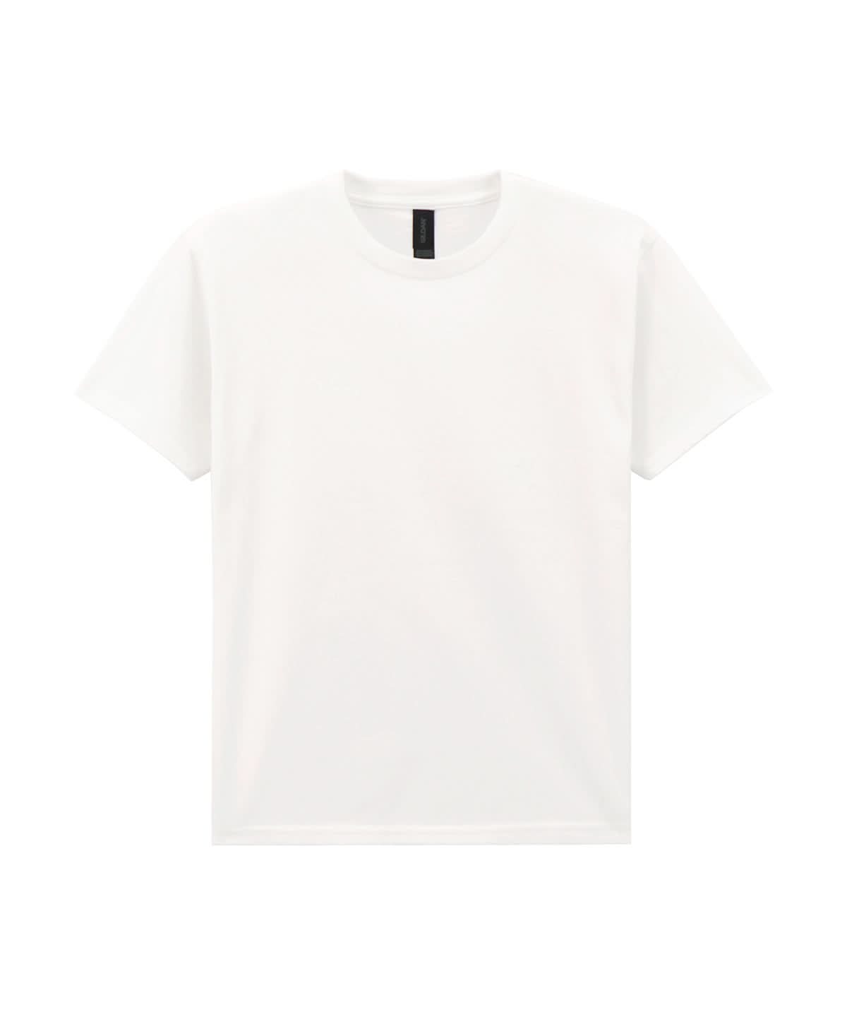 Gildan Light Cotton Youth T Shirt GD07B - White - Customisable T-Shirt
