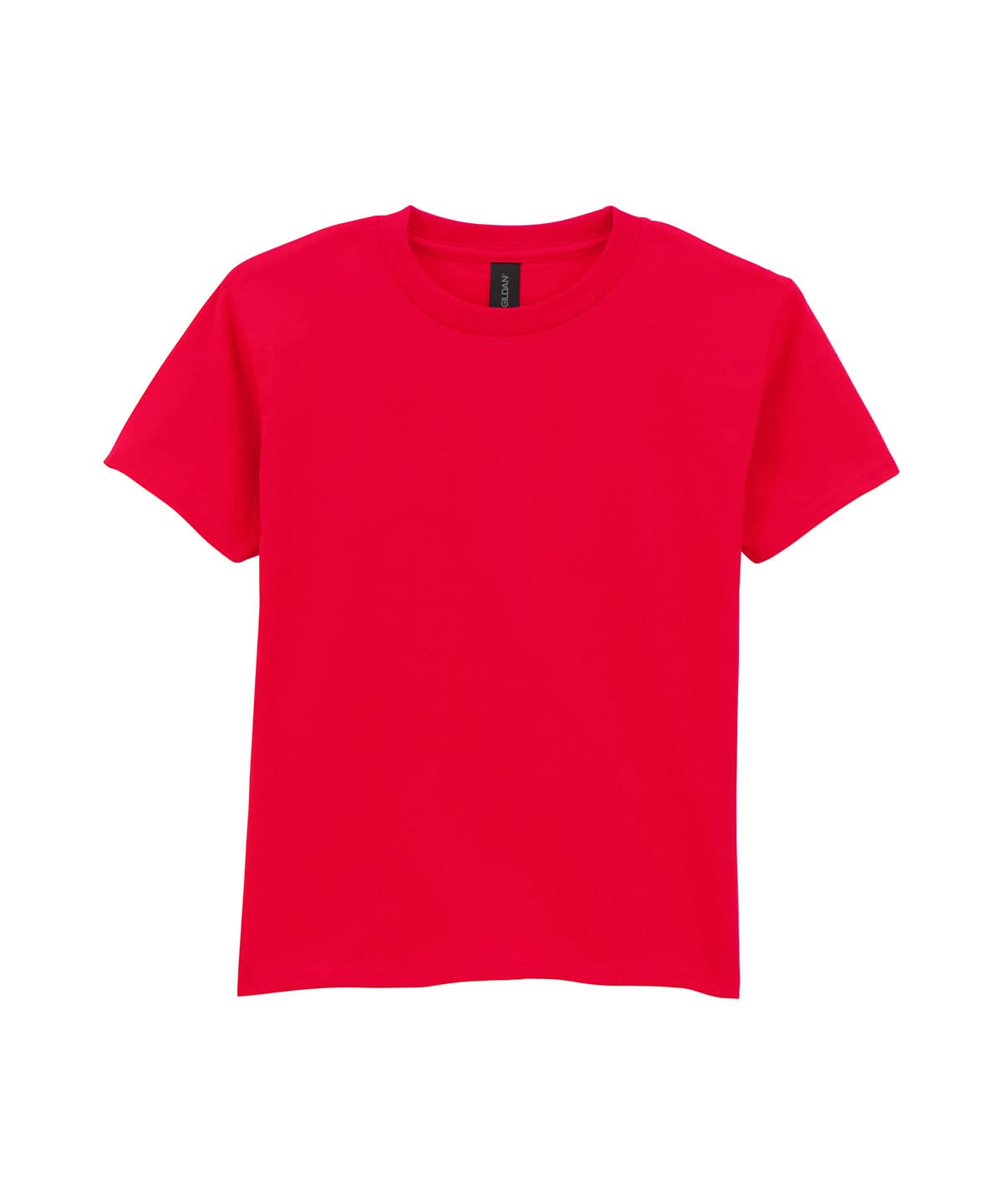 Gildan Softstyle Midweight Youth T Shirt GD24B - Red - Customisable T-Shirt