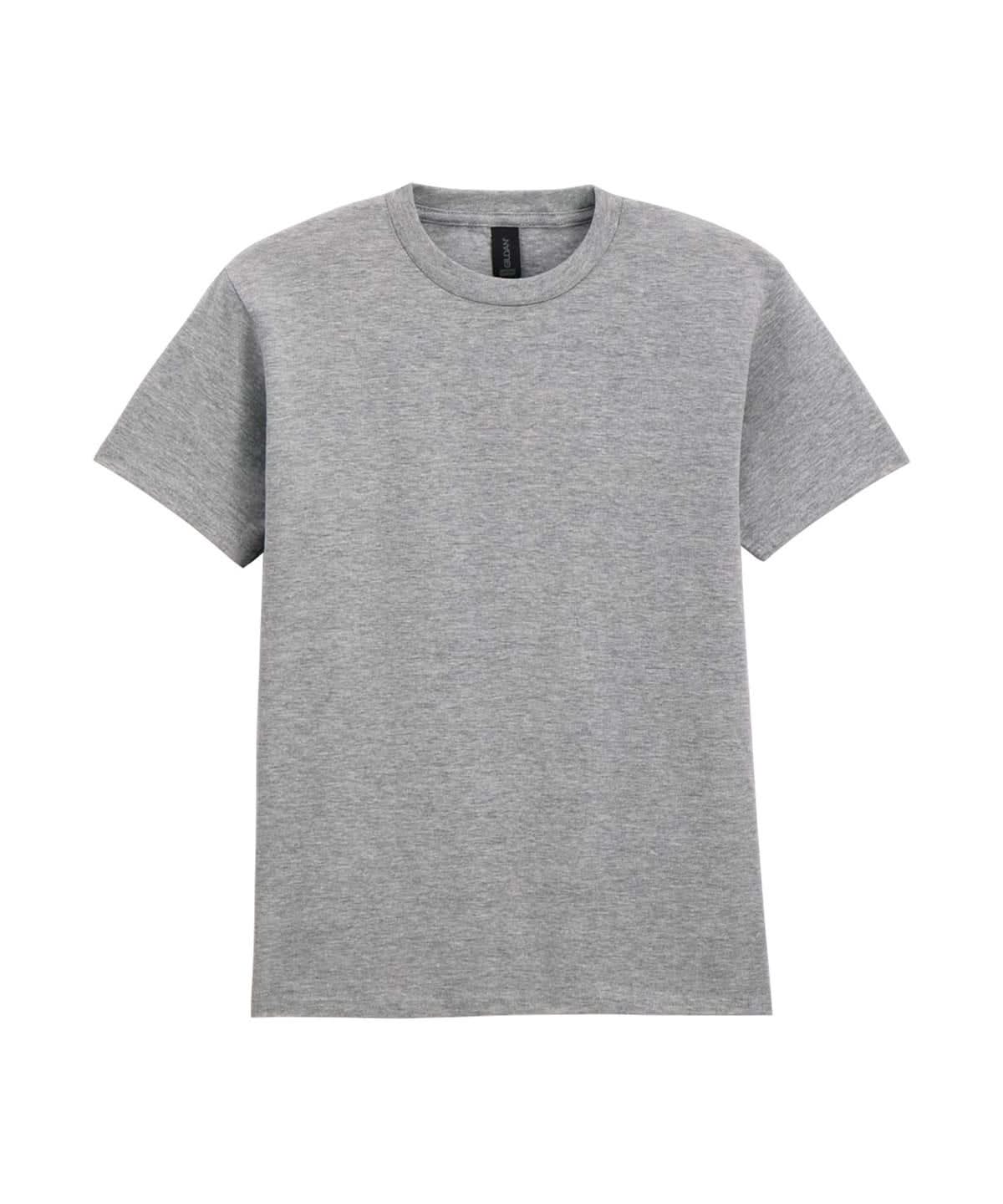 Gildan Softstyle Midweight Youth T Shirt GD24B - Ringspun Sport Grey - Customisable T-Shirt