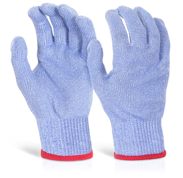 Glovezilla Beeswift Glovezilla Cut Resistant Food Safe Gloves Gz10 - Blue - Customisable Cut Resistant