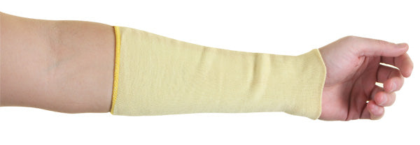 Glovezilla Beeswift Glovezilla Para Aramid Sleeve Gz14 Y10 - Yellow 10" - Customisable Cut Resistant