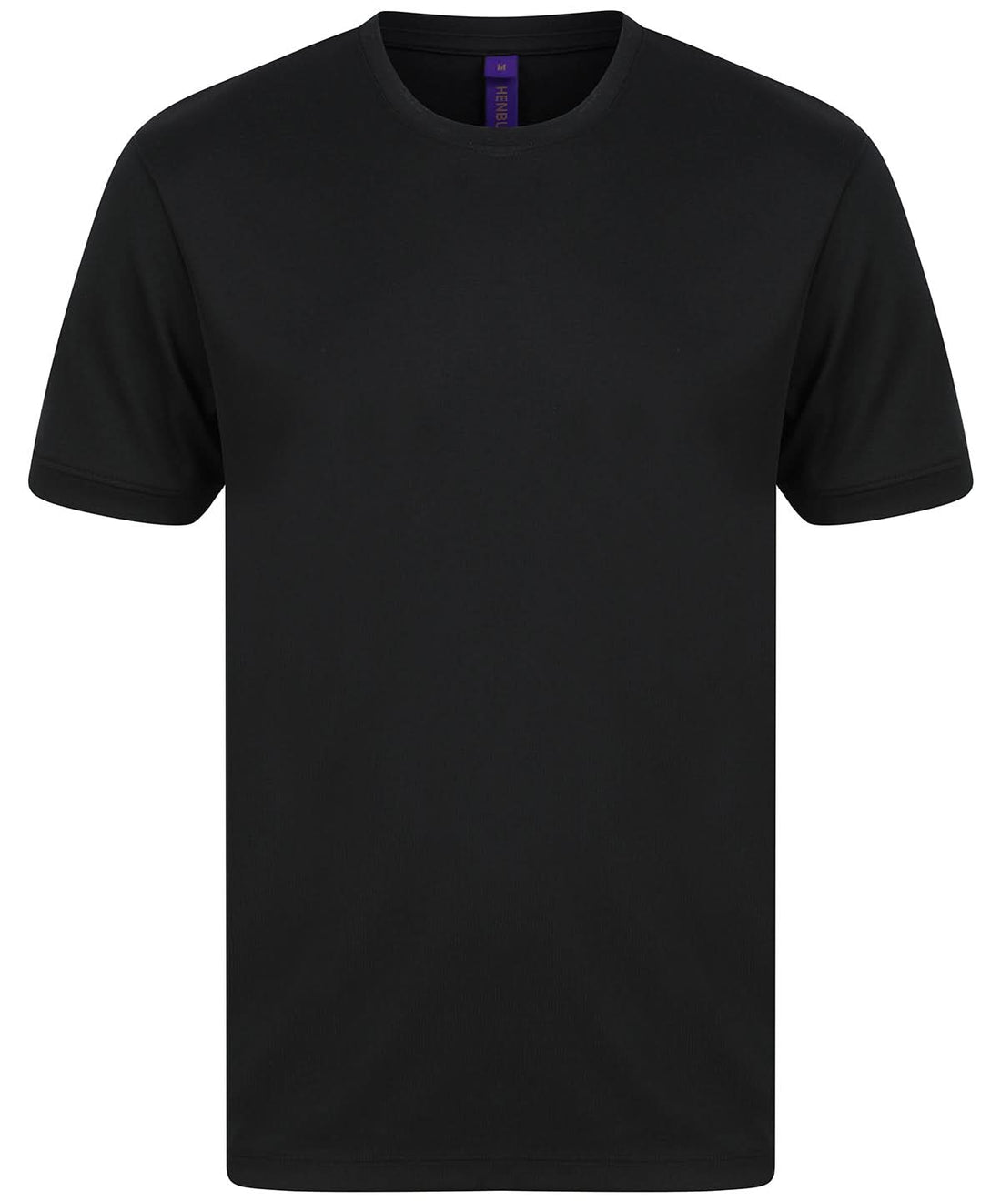 Henbury Hi Cool Performance T Shirt HB024 - Black - Customisable T-Shirt