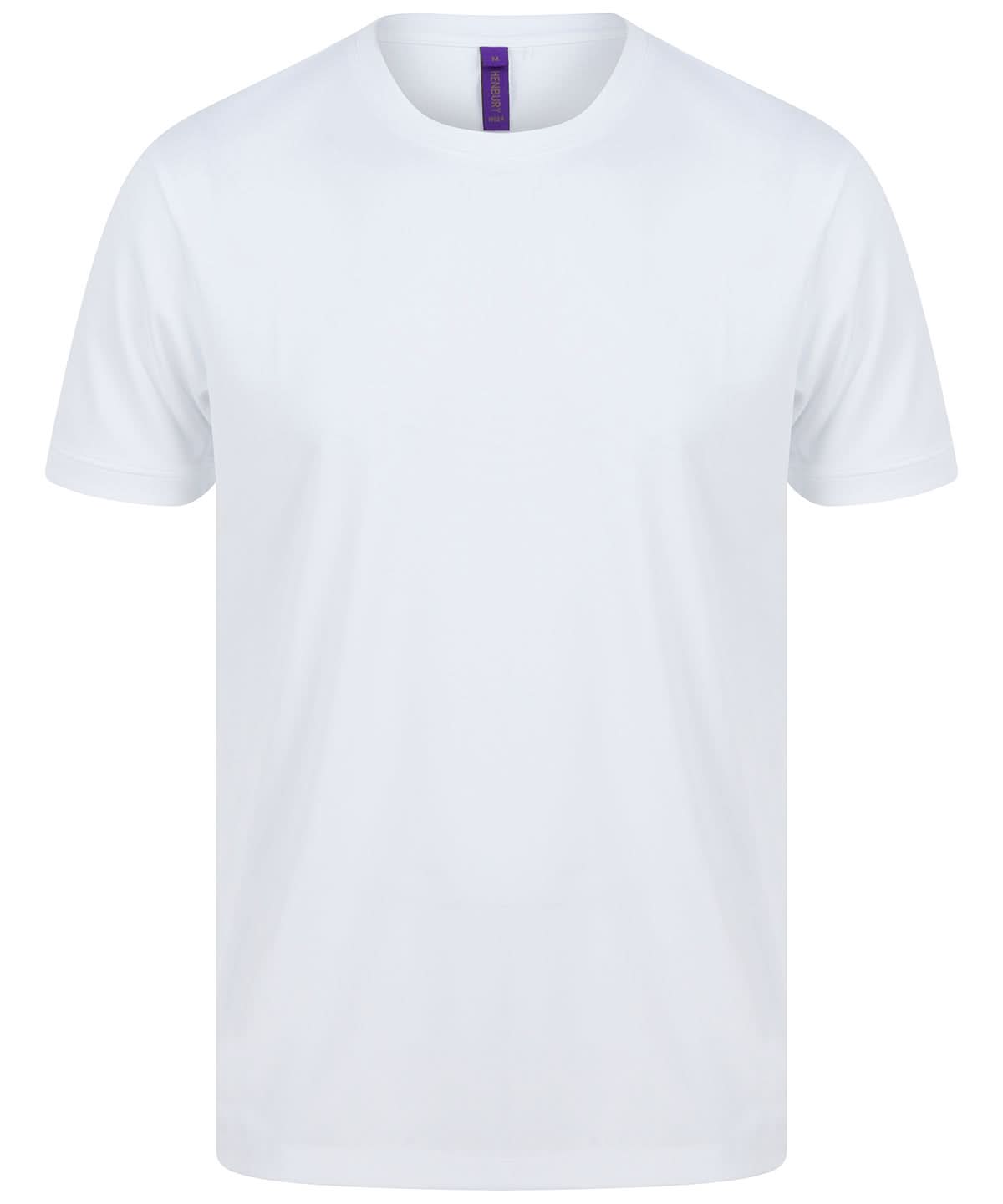 Henbury Hi Cool Performance T Shirt HB024 - White - Customisable T-Shirt