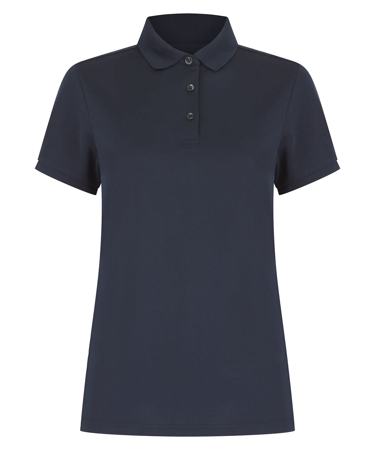 Henbury WomenS Recycled Polyester Polo Shirt HB466 - Navy - Customisable Polos