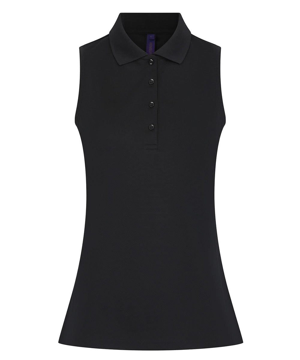 WomenS Sleeveless Coolplus Polo Shirt - HB477