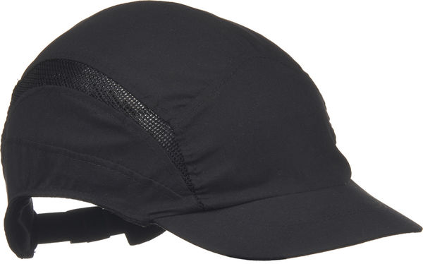3M HC24 First Base Safety Baseball Cap Reduced Peak - Black - Customisable Head Protection