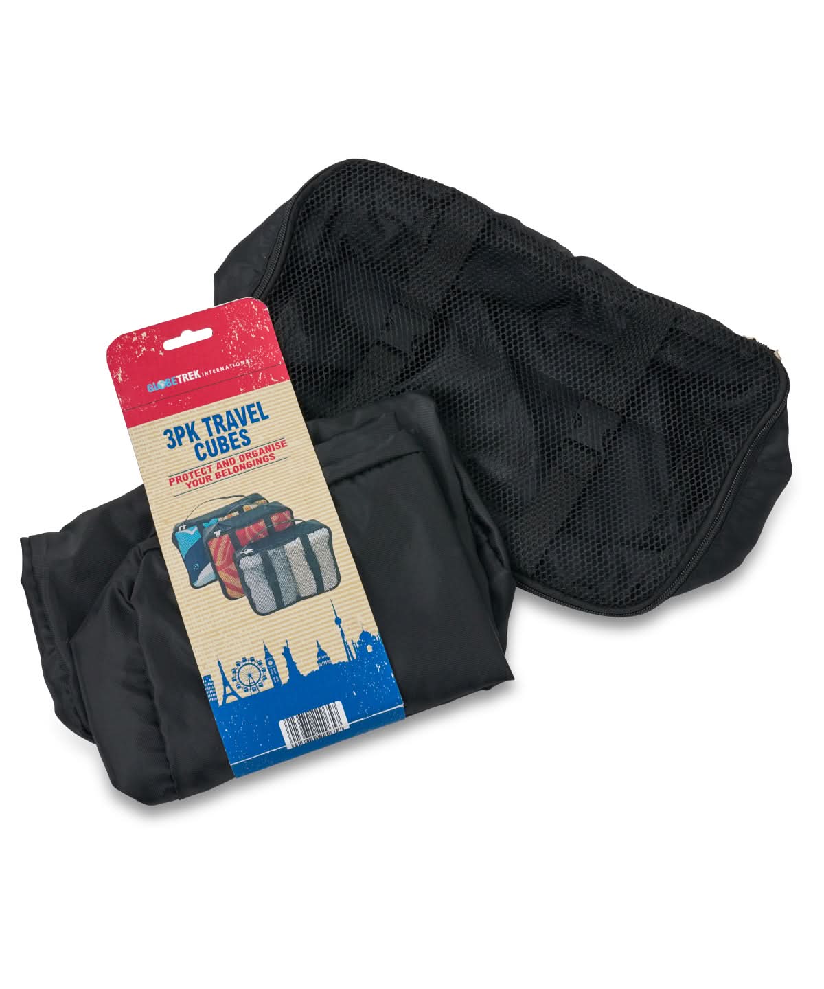 Home &amp; Living Travel packing cubes HL031 - Black One size - Customisable Accessories