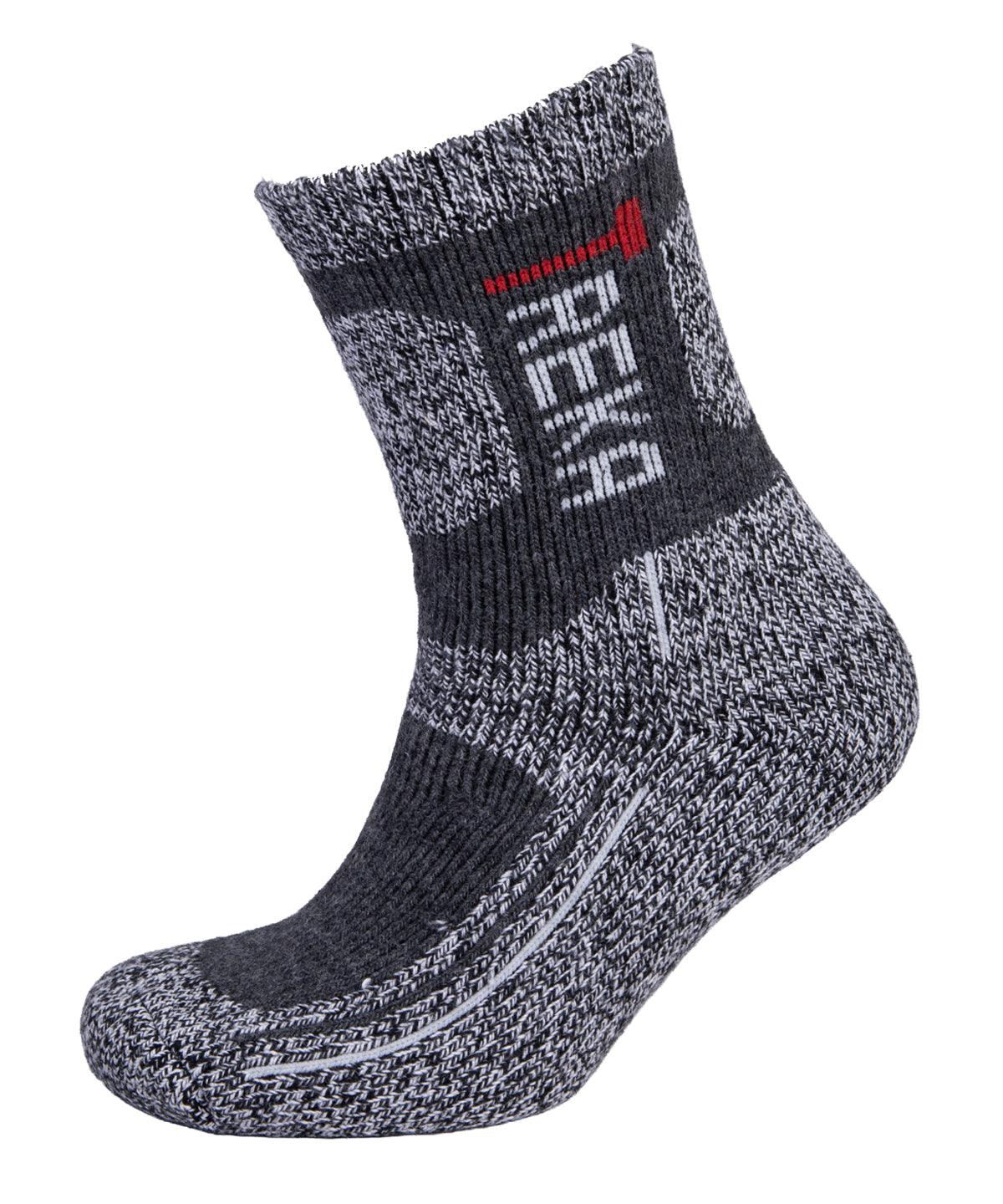 Hiking socks - HL063 - Grey One size - Customisable Socks
