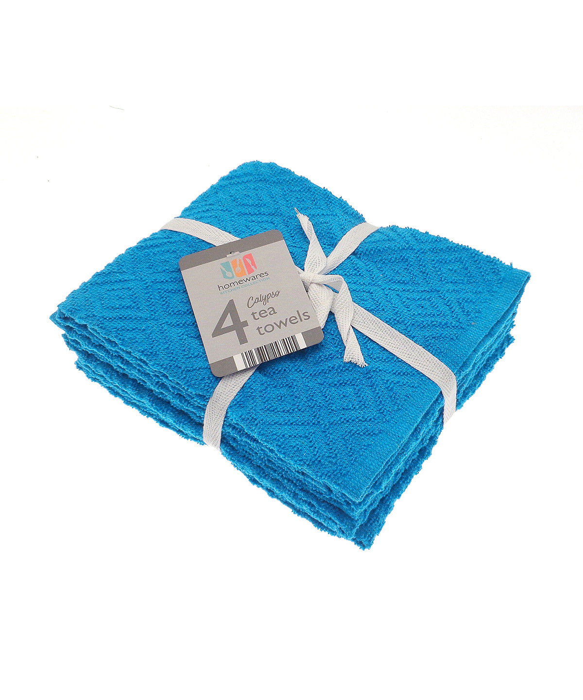 Calypso tea towels (4-pack) - HL066 - Blue One size - Customisable Towels