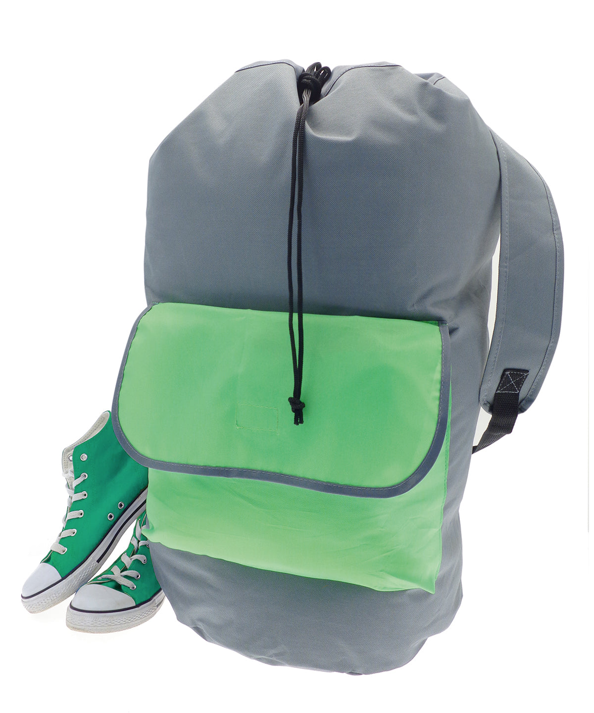 Student laundry backpack - HL233 - Grey One size - Customisable Bags