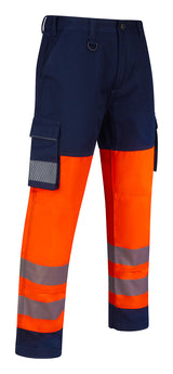Orange / Navy