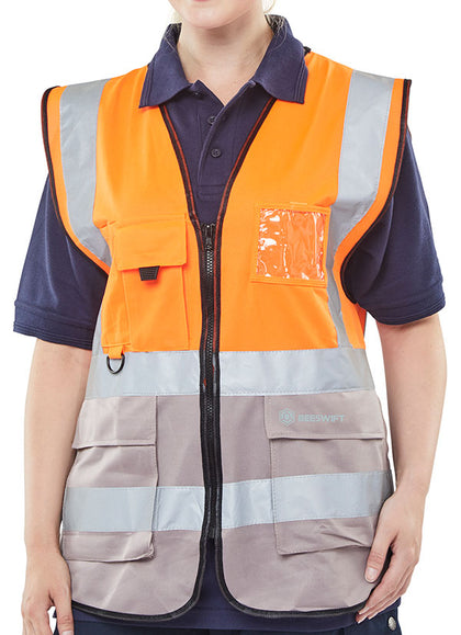 Orange / Grey