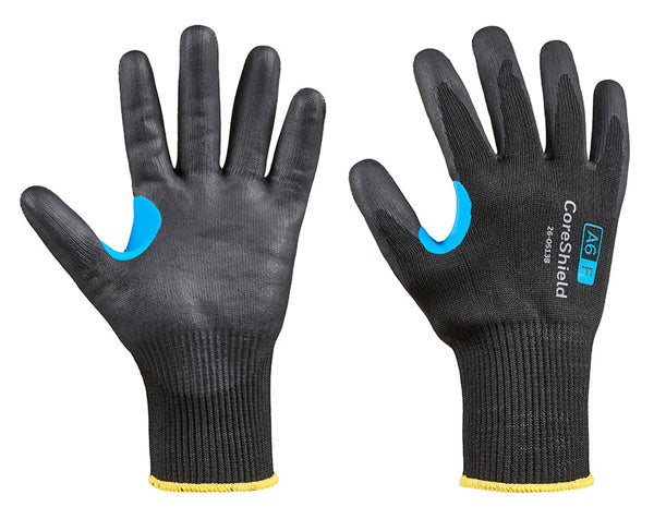 Honeywell Coreshield Micro Foam Cut F Gloves Hw26 0513 - Black - Customisable Nitrile