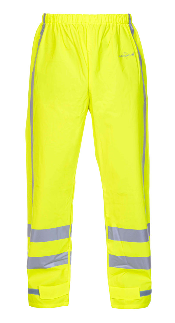Hyd Fr Ast Multi Hydrowear Nagoya Multi Flame Retardant Hi Vis Anti Static Waterproof Trousers Hyd064064 - Saturn Yellow - Customisable Trousers