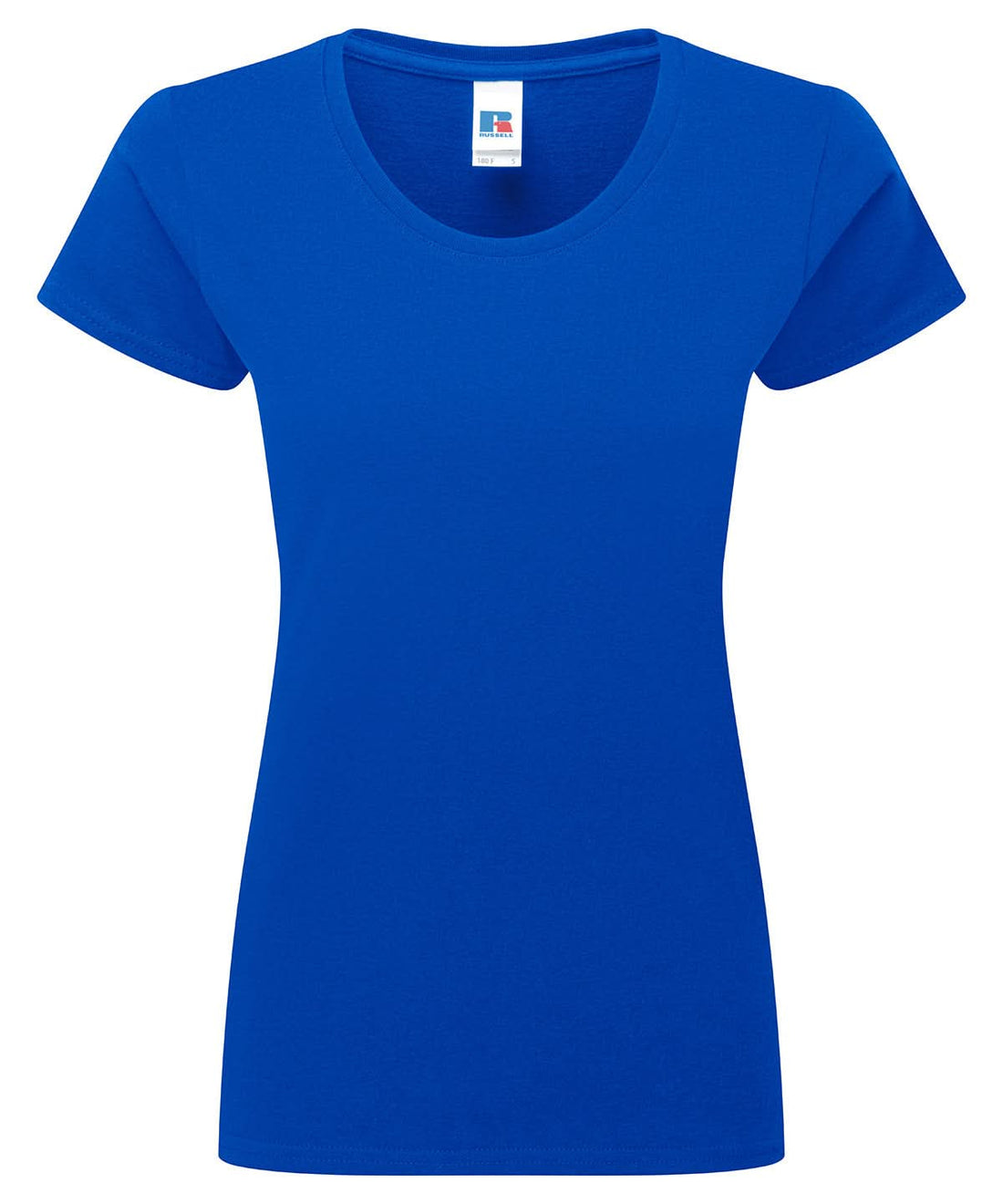 Russell Short Sleeve Europe Womens authentic classic t shirt J180F - Bright Royal - Customisable T-Shirt
