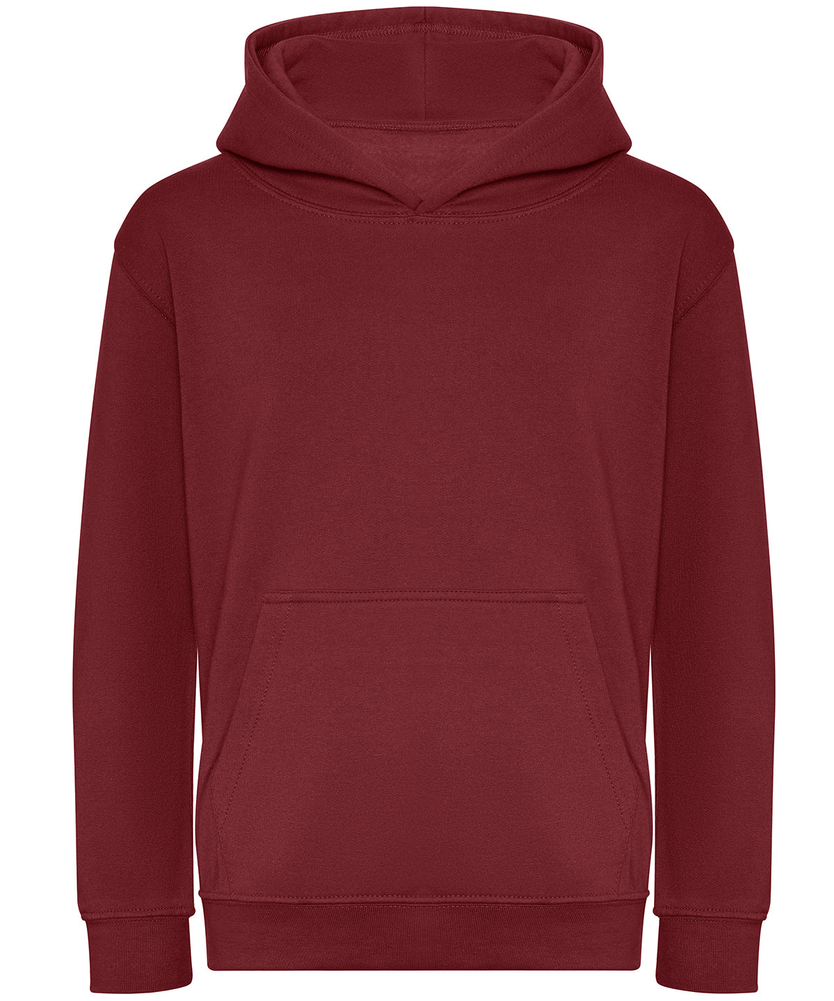 Kids organic hoodie - J201J - Burgundy 12 - Customisable Hoodies