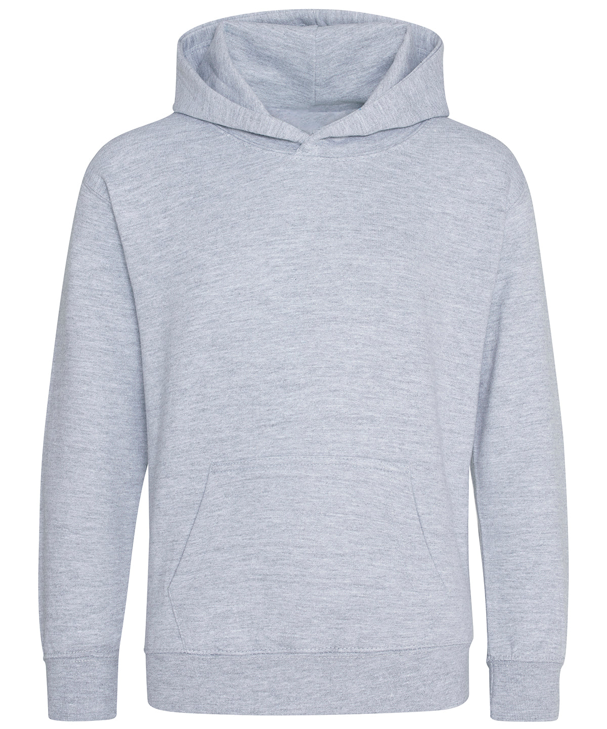 Kids organic hoodie - J201J - Heather Grey 12 - Customisable Hoodies