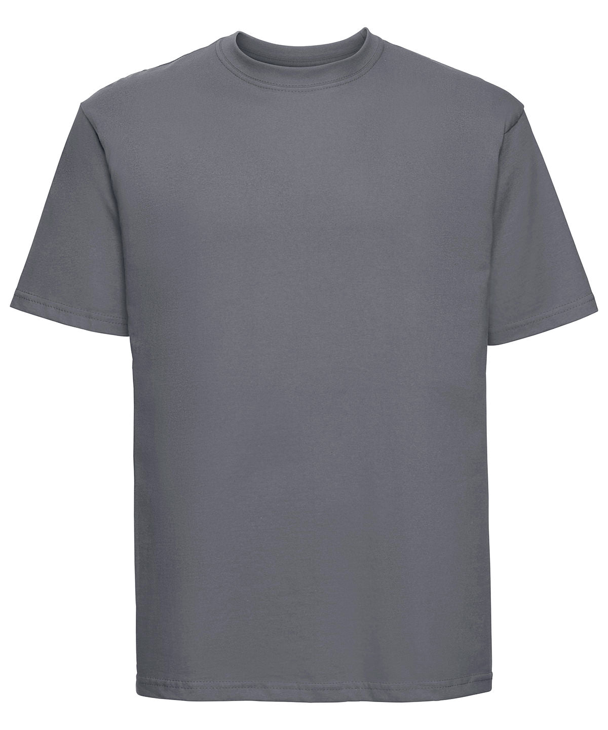 Russell Short Sleeve Europe Classic heavyweight ringspun t shirt - 215M - Convoy Grey - Customisable T-Shirt