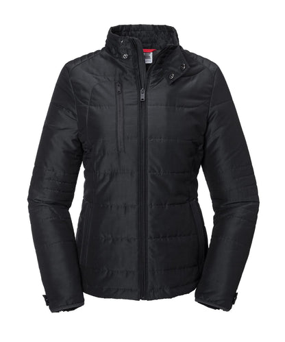 Russell Europe Womens cross jacket J430F - Black S - Customisable Jacket